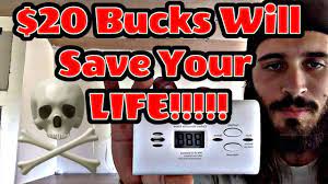 Look over the co detector to ensure its red warning. Van Life Installing Carbon Monoxide Detector In Camper Van Co2 Van Dwelling Safety Youtube