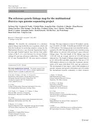 Последние твиты от priya anjali rai (@priyaanjalirai). Pdf The Reference Genetic Linkage Map For The Multinational Brassica Rapa Genome Sequencing Project
