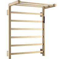 Golden Heated Towel Rack OEM Designer Towel Rail Electric Towel Radiator