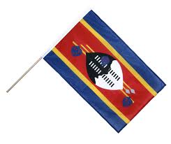 Die heutige nationalflagge geht auf die 1941 verliehene fahne des swazi pioneer corps zurück, welches. Stockflagge Fahne Flagge Swaziland 30 X 45 Cm Sonstige Autrement Dit Sammeln Seltenes