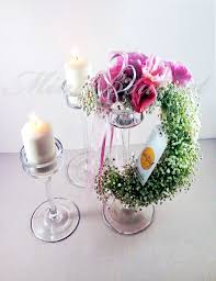 Romantik Masa Cicegi Samdanlar Ve Mumlar Mumlar Cicek Romantik