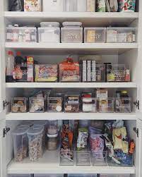 Clear Containers And Our Signature Labels Help This Family Stay Organized With Their Deep Pantry Deep Pantry Deep Pantry Organization Diy Pantry Organization