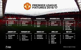 Download manchester united games into your calendar application. Manchester United On Twitter Another Look At Our Premierleague Fixtures For 2016 17