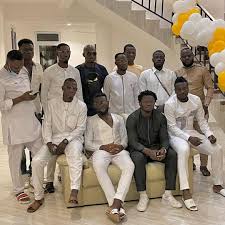 Blackstars players came through in their numbers to support Fatau Dauba at  his marriage ceremony😍😍🙏🔥🔥