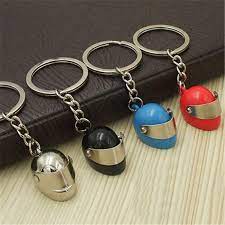 Motorcycle Helmet Shape Metal Key Chain Innovative Gift Safety Helmet Keyring Price 7 03 Free Shipping Home Lif Car Keychain Motorcycle Helmets Keychain