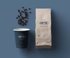 Free Coffee Package Mockup Coffee Packaging Coffee Branding Design Coffee Shop Branding