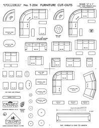 The pieces of furniture included in this publication represent many standard size pieces drawn to the scale of 1 i 2 inch equals 1 foot. Furniture Arranging Kit 1 4 Scale Interior Design Interior Design Drawings Interior Design Sketches Interior Design Template