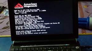 1000H 1000He Asus Eee Pc Bios Recovery - Youtube
