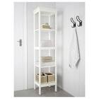 HEMNES Shelf unit, white, 16 1/2x67 3/4 