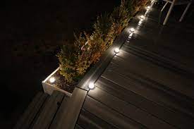 Slide Enbrighten Mini Landscape Lights Into Your Decking For Added Safety And A Timeless Glow Check Out Housewi Patio Design Dream Backyard Landscape Lighting