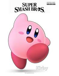 Kirby Super Smash Bros Ultimate Nintendo Coloring Page Smash Bros Super Smash Brothers Super Smash Bros