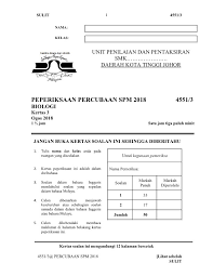 Home soalan spm soalan percubaan spm sains johor 2019. Soalan Percubaan Upsr 2019 Johor Viral Blog K