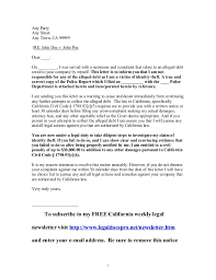 Click on the links below to see actual examples of phishing emails, and how they work! Sample Letter To California Creditor By Victim Of Identity Theft