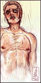 EssElleDì Art & Comics 🌙 (COMMISSION CLOSED) on X: A quick illustration  by Cardinal Copia in a moment of relaxation in the shower. Hope you like  it! >w< NSFWknd cardinalcopia fanart Ghostband 