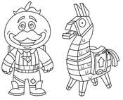 Coloriage fortnite à imprimer et dessin à colorier. Coloriages Fortnite Bonjour Les Enfants