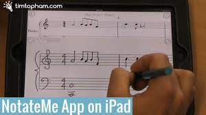 App store / jeffnles1 i've been using onsong for years. Notateme For Ipad Music Notation App Demonstration Youtube