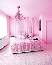 Ecru walls and white bedding let the upholstered headboard stand out with its stylized botanical pattern in blush pink and gray. Pink Bedroom Ideas Adults Design Corral