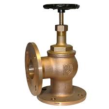 Bronze Globe Valve - Angle Pattern - Hoses Direct