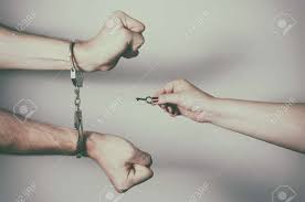 Be careful not to over rotate key. Close Up Of A Female Hand Unlocking Male From Handcuffs By Key And Send Him Free Divorce Concept Stock Photo Picture And Royalty Free Image Image 103795089