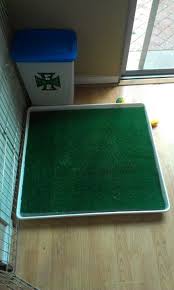 Diy Potty Patch Washer Drip Pan Mesh Grate Synthetic Grass Dog Potty Patch Dog Potty Dog Potty Area