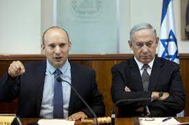 Naftali bennett (d) et benyamin netanhayou (g). Naftalibennett Twitter Search Twitter