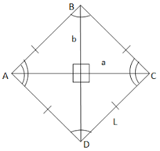 Triangle abc is congruent or identical to triangle adc. Quadrilaterals Properties Parallelograms Trapezium Rhombus Mba Crystal Ball