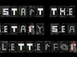 A Font Made Entirely Of Satellite Imagery Of Buildings S Alphabet Satellites Imagery