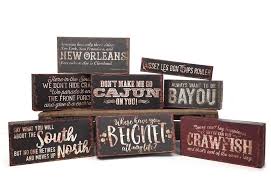 All Of Our Box Signs Are Back In Stock Louisiana Home Decor Box Signs Featuring Souther Louisiana Sayings Boxsig Louisiana Gifts Louisiana Decor Box Signs