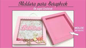 Como Fazer Moldura Para Scrapbook Em Papel Youtube Moldes de papel para cupcakes, para tartas y para pastelitos, perfectos para transportar o llevar como regalo. como fazer moldura para scrapbook em papel
