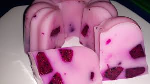 Cara membuat puding buah naga. Resep Puding Buah Naga Susu Youtube