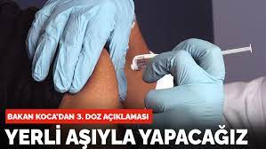 Yerli aşı çalışmalarına ilişkin bilgi veren sağlık bakanı fahrettin koca, eylül ayı itibariyle yerli aşının devreye gireceğini söyledi. Koca Dan 3 Doz Aciklamasi Yerli Asi Ile Yapacagiz