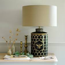 Honeycomb Lamp Cotswold Co Lamp Large Lamps Natural Shades