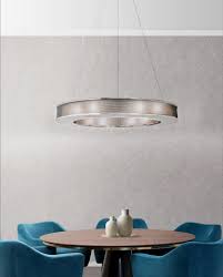 While the muted color palette and table setting stay true to the minimalist aesthetic, the brass hanging light fixture adds a touch of. Mid Century Modern Lighting Design For Your Dining Room Inspiration Ideas Delightfull Unique Lamps