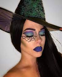 13 Witch Makeup Looks Bewitching It Girls Are Wearing This Halloween Halloween Makeup Pretty Halloween Makeup Witch Cute Halloween Makeup