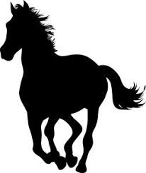Black And White Mustang Clipart Horse Clip Art Black And White Silhouettes Clipart Panda Free Clipart Images Horse Clip Art Horse Silhouette Horses