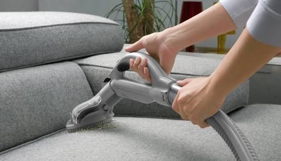 Sofa Dry Cleaning project by Azhar Sofa Repairing Centre