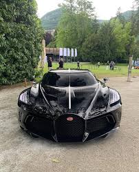 Amazingsupercar247 Supercar Millionaire More Shots Of One Off Bugatti La Voiture Noir Super Cars Bugatti Car