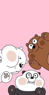 we bare bears iphone wallpaper girly cute disney wallpaper cartoon wallpaper iphone