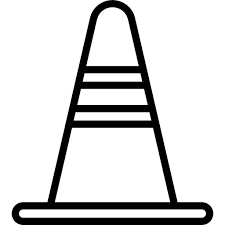 Traffic Cone Coloring Pages Toy Story Coloring Pages Cone Template Colorful Pictures