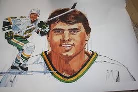 MINNESOTA NORTH STARS NEAL BROTEN POSTER 24" X 32