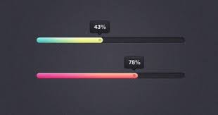 41 Eye Catching Progress And Loading Psd Files Naldz Graphics Psd Freebies Psd Progress Bar