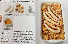 Boudin Blanc Giroles Cidre Cookeo Recette Repas Boudins Blancs