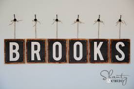 Simply print out only the free printable letters you need onto any color cardstock, cut out, and attach as needed. Free Printable Letters Numbers Shanty 2 Chic