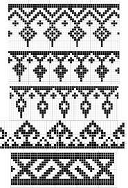 Improve your knitting in 30 days. Charted Patterns From Medieval Egypt Pattern Darning Tapestry Crochet Patterns Crochet Tapestry Knit Stitch Patterns