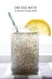 Chia Seed Coconut Water With Lemon