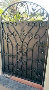 Diy fence painting tutorials for the. How To Restore Wrought Iron Gates Dean Wilson Iron
