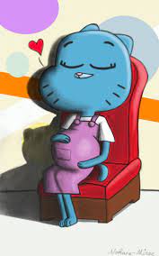 Pregnant Nicole Watterson By Nohara Misae On Deviantart In 2021 The Amazing World Of Gumball Character Art Gumball