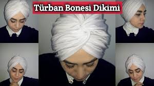 Turban Bonesi Yapimi Turbanlar Dikis Krose Dikisler