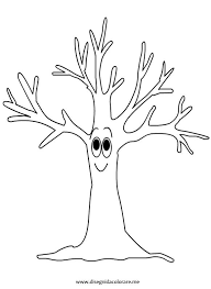 Albero Autunnale Disegni Da Colorare Arte Autunnale Lavoretti Per I Piu Piccoli
