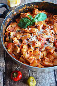 One Pot Spicy Chicken Riggies Host The Toast Recipe One Pot Pasta Recipes One Pot Meals One Pot Pasta